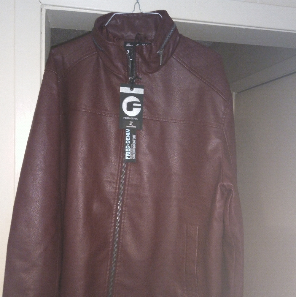 Leather jacket